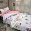 Nordic Simple Bed Three-piece Quilt Cover Bed Sheet Pillowcase Home Bedding Set Cool Style