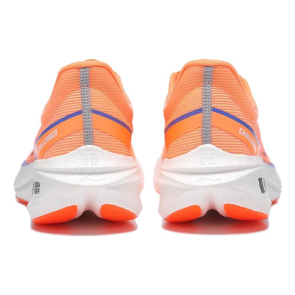 LiNing Feidian 3.0 Challenger Comfortable Versatile Shock Absorbing Low Top Running Shoes Men Sneakers Honeydew-Orange ARMT037-14