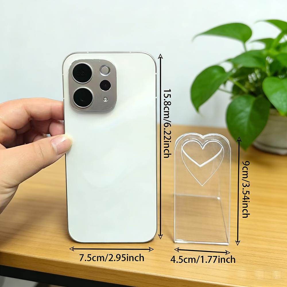 30pcs/set High Transparency Acrylic Gift Box 3 Creative Handle Styles (heart-shaped/semi-circular) 9x4.5x5.5cm Compact Party Candy Packaging Boxes