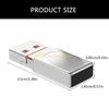 B03C Type C to MicroSDs Card Reader, Easy File Access with Included USB Converters for PC Laptop