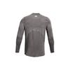 Under Armour Casual Breathable Round Neck Printed T-Shirt Men Tops Gray 1366068-020