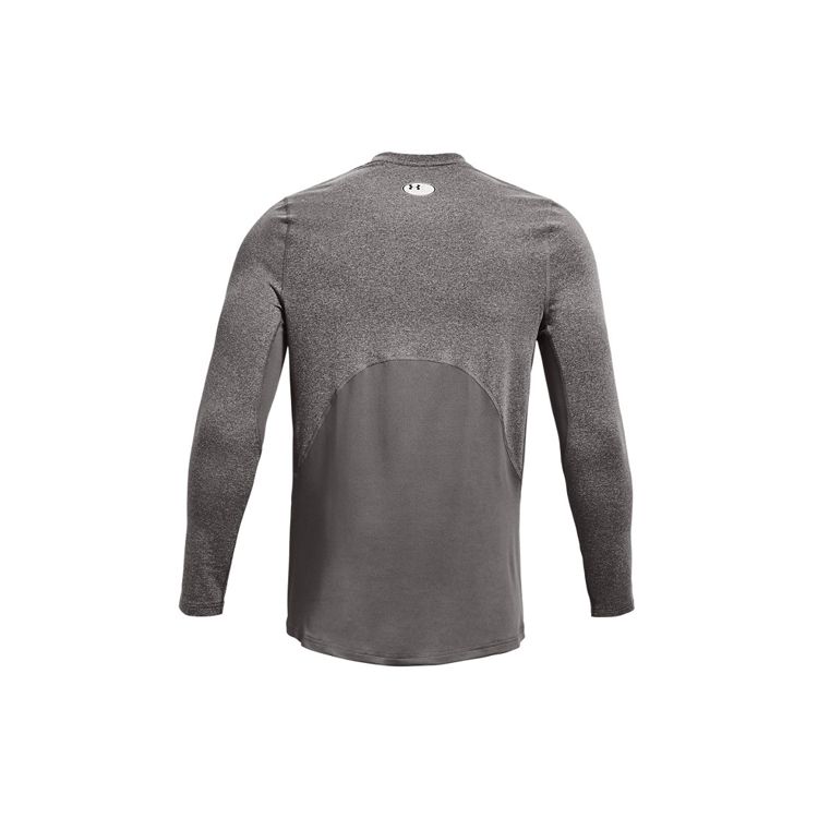Under Armour Casual Breathable Round Neck Printed T-Shirt Men Tops Gray 1366068-020