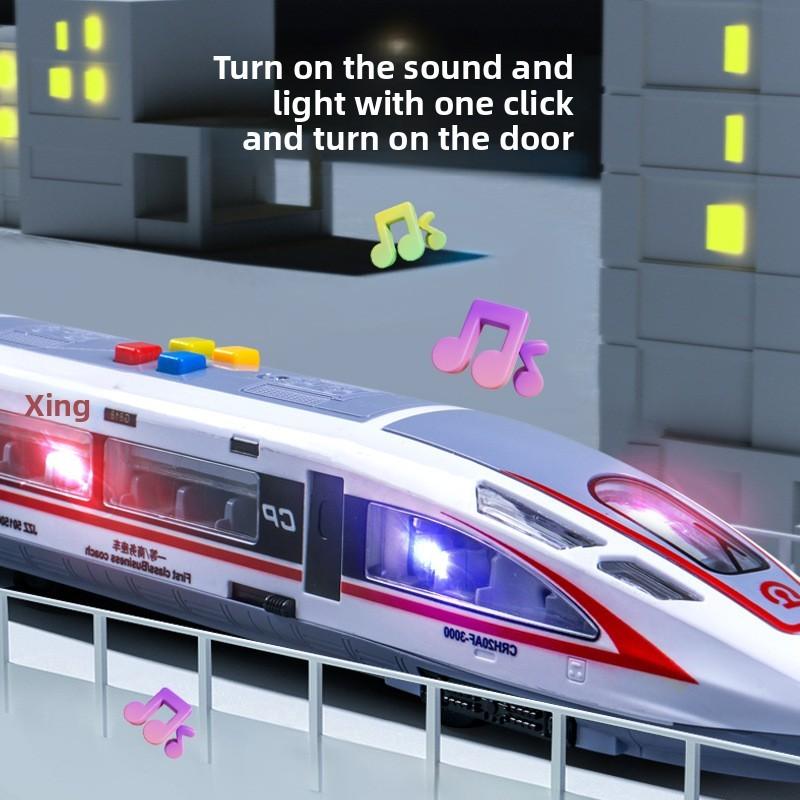 Fuxing Train Inertia Model Toy With Lights And Music For Kids Educational Play