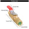 3 Pieces Brass R13A Ball Valves Kits Charging Hoses Adapter Shut-off Valves Perfect for Cooling System Maintenance