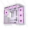 Curved Sea View Room ATX Case, 360° Water-cooled Tempered Glass, E-sports Internet Cafe Hosts, Gaming Desktop Case