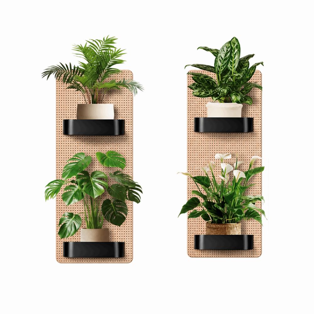 Green Leaves Monstera Leaf Sticker Waterproof Wall Mural Creative Wall Decals for Bedroom