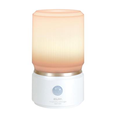ELPA Hospitality Stationary LED Indirect Night Battery Waterproof Light, (Small) Light, Lighting, Light, Operated, HLH-1201(PW)