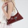 Personalized Spice Girl Trendy Cool Underarm Bag Female Niche Versatile Style Versatile Lightweight Soft Leather Messenger Bag