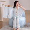 Girls Pajama Set Ice Silk Short Sleeve Long Pants Shorts 3-Piece Cartoon Sleepwear Ages 8