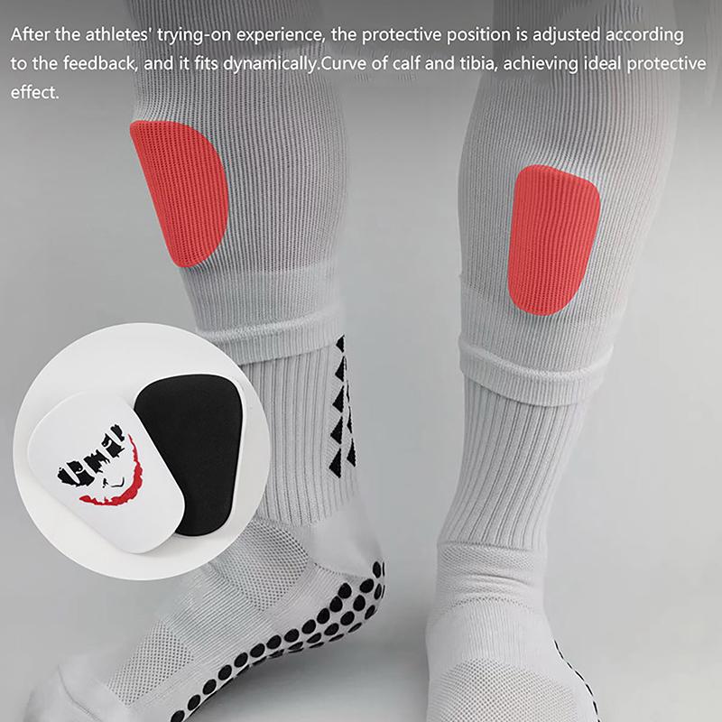 1 par minifotball leggbeskytter Slitasjebestandig støtdempende benbeskytter Lett bærbar fotballtreningsskaft