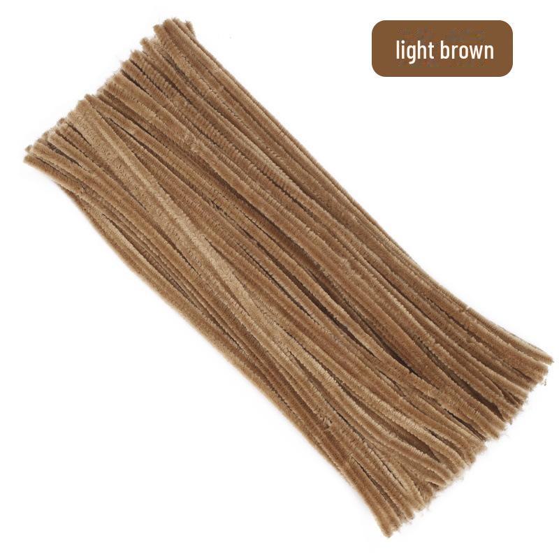 DIY Wool Twist Stick for Kindergarten Art - Educational Handmade Plush Craft for Kids