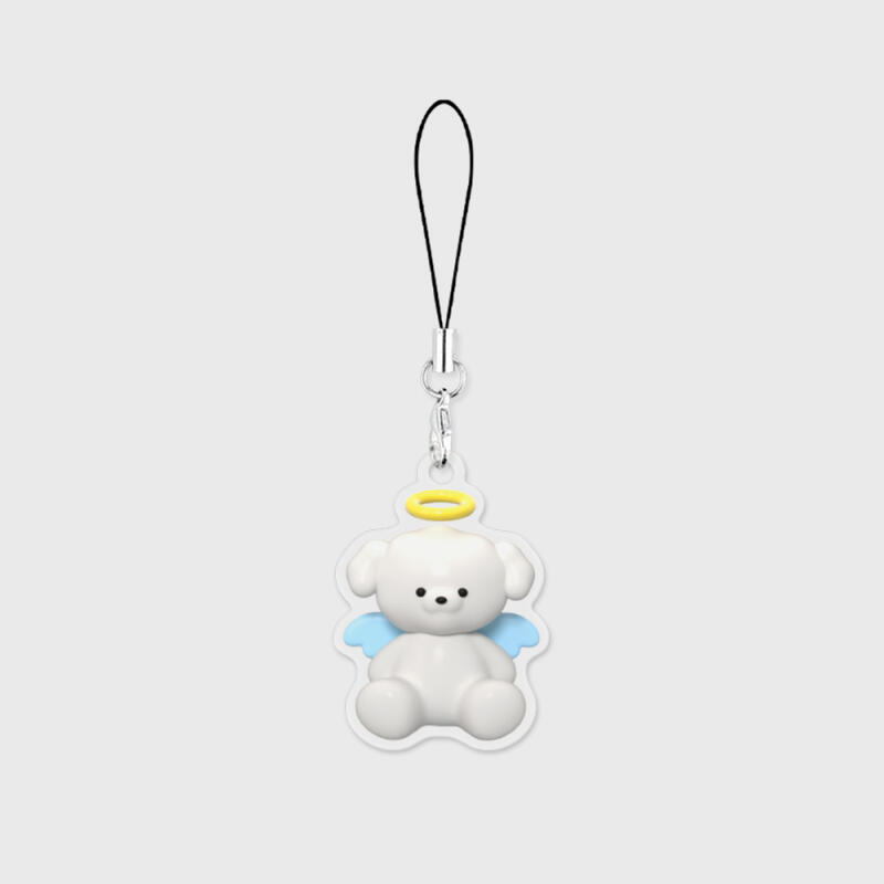 

angel puppy phone strap Single product