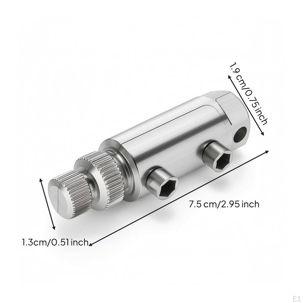 Faucet Screw Extractor with Hex Key Adjustable Broken Damaged Tool for Plumbers,