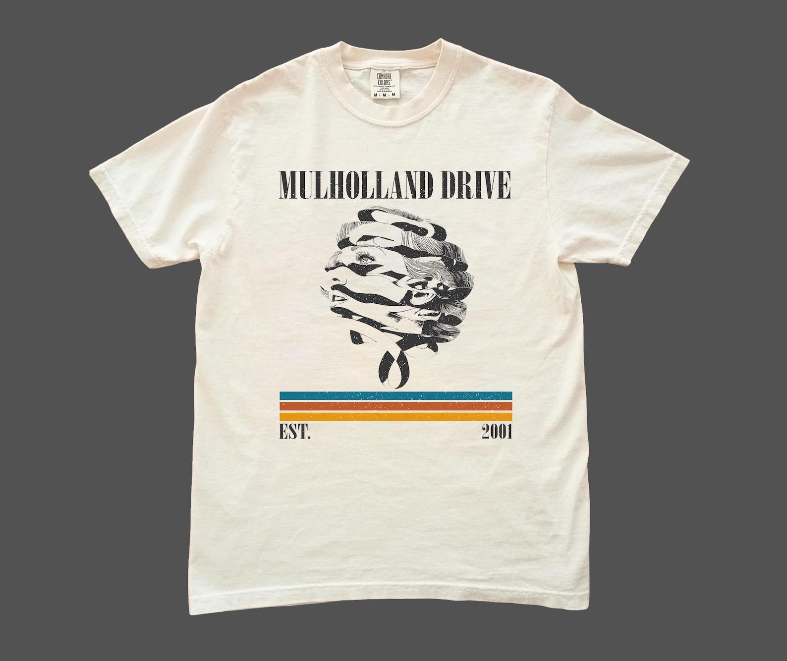 Mulholland Drive Movie Shirt - Comfort Colors Shirt - Mulholland Drive T shirt - Vintage Shirt - Retro Movie Shirt - Gift for him 4XL