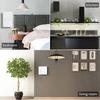 Crystal Glass Panel LED Light Switch AC100-240V EU Plug LED Sensor Switch Fire-Resistant 1/2/3 Gang Wall Light Switch