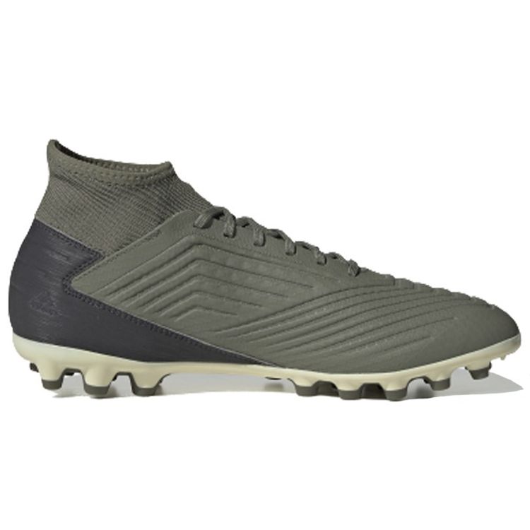 Adidas Predator 19.3 Round Toe Lace-Up AG (Rubber Short Studs) Artificial Grass Soccer Shoes Men Soccer Shoes Gem-Green FV6414