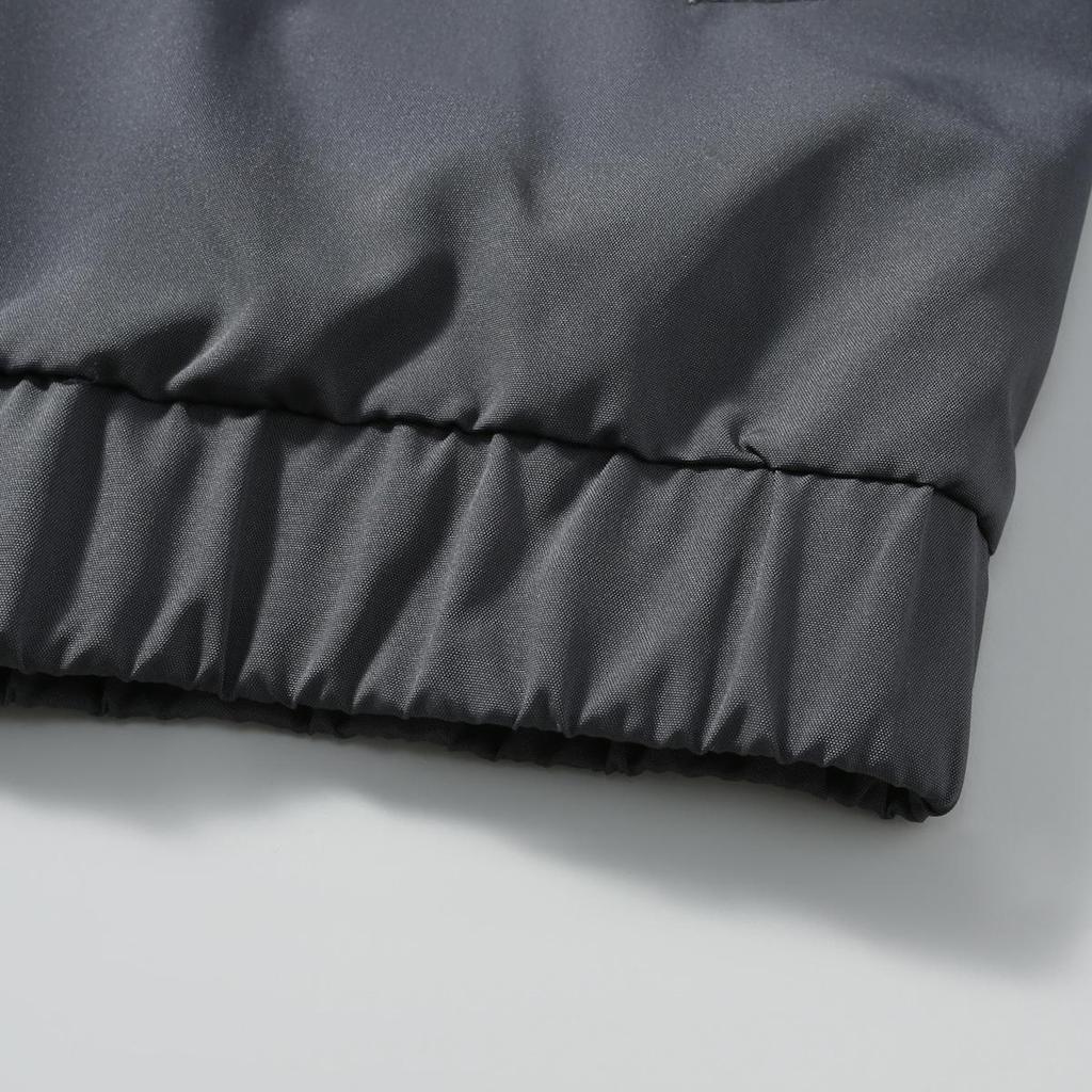 European and American Men's Stand-up Collar Jacket: Autumn/Winter Color Block Casual Coat