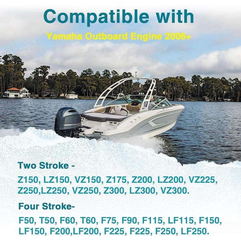 PLOSON Engine Interface Cable NMEA2000 Network Connection with T-Connector Compatible with Yamaha Outboard Engine 2006-2023