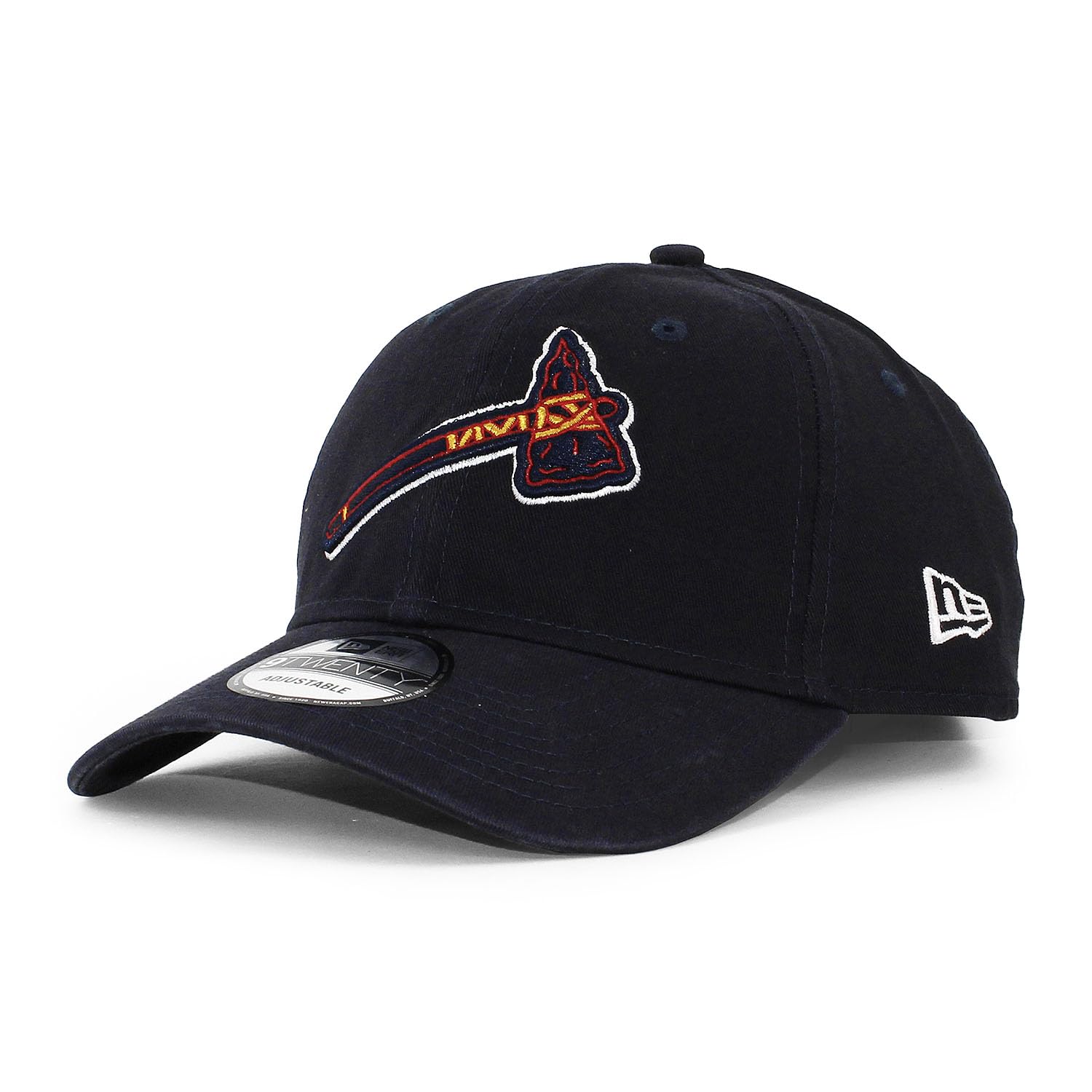Кепка New Era Core Classic Twill 9TWENTY Atlanta Braves MLB с регулируемым размером синий