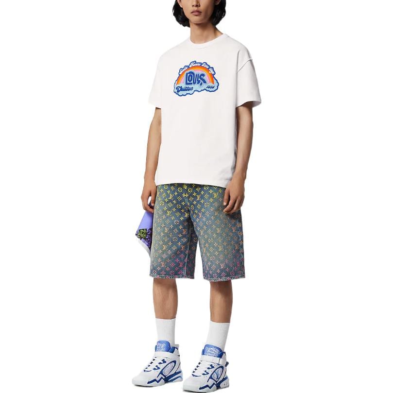 Louis Vuitton Logo-print T-shirt 1AB4UR