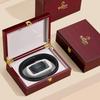 Goldlion Men's Automatic Buckle Leather Belt with Gift Box