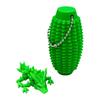 Spiky Grippie Stim Fidget Toy with Articulated Dragon Hand Massager Keychain Stress Relief Pain Stimming Tool Portable Bumpy Roller Sensory Toy