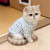 Pet Cat Pajamas Lightweight Short Sleeve Shirt Indoor Comfort Cooling Vest Style XS To XL