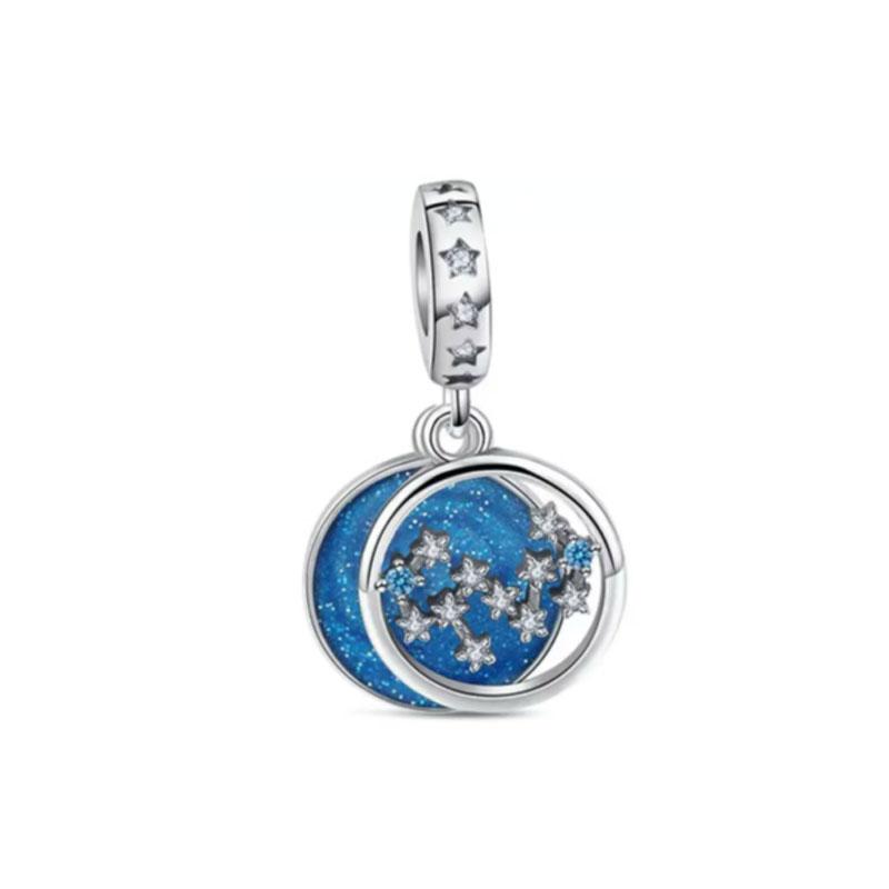 Cute Latest Pendant Copper Craft Letter Twelve Constellations Pendant Original Bracelet Women'S Jewelry Present