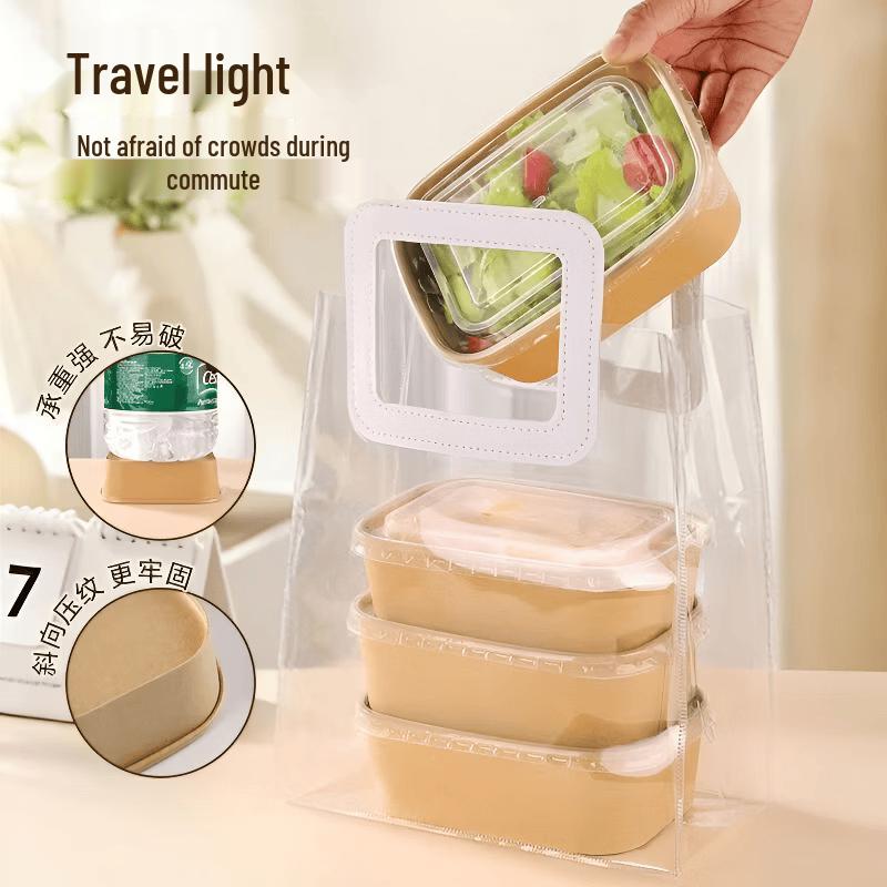 Disposable Food Container with Lid