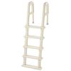 5-Step Inclined Pool Ladder of 2 Handrails Loads 300 Lb for 48-54 In Pool