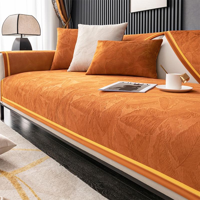 Dutch velvet sofa cushion universal in all seasons, non-slip and anti-cat scratch sofa cover, seat cushion and backrest towel