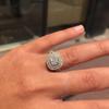 Wedding Rings for Women Cubic Zirconia Stone Ring Luxury Yellow Gold Color Engagement Anel Accessories Drop Shipping CC2338