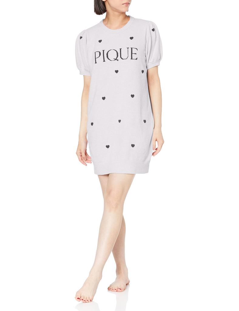 Gelato Pique Heart Logo JQD Dress PWNO232057 LAV Women's