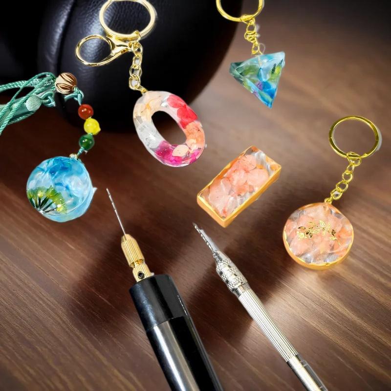 El Tipi Mini Elektrikli Matkap DIY Elektrikli USB Elektrikli Matkap Epoksi Reçine Takı Yapımı Ahşap El Sanatları Gravür Kalem Aracı İçin Araçlar