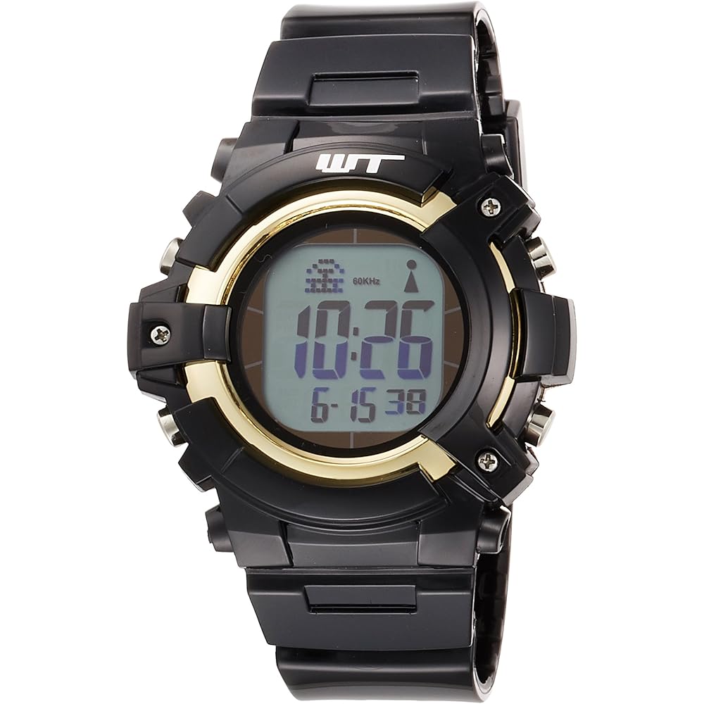 Arias Digital Solar Radio-Controlled Men s Watch Black WT13003RCSOL1