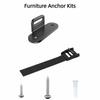 Adjustable Furniture Anchor Kits Anti Tip Wall Anchor Shockproof Straps Fixed Strap Fixed Anchor Furniture Anchors Baby Proofing