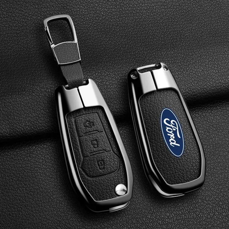 

Car Sticker 2026 Ford New 2025 Hot Case Car Key Cover For Ford Fusion Fiesta Escort Mondeo Everest Ranger 2019 S Max Kuga 2 Focu