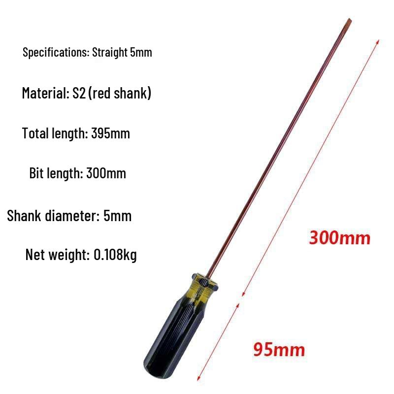 Magnetic 5mm Phillips/Slotted Carbon Steel Screwdriver for Sewing Machine Repair