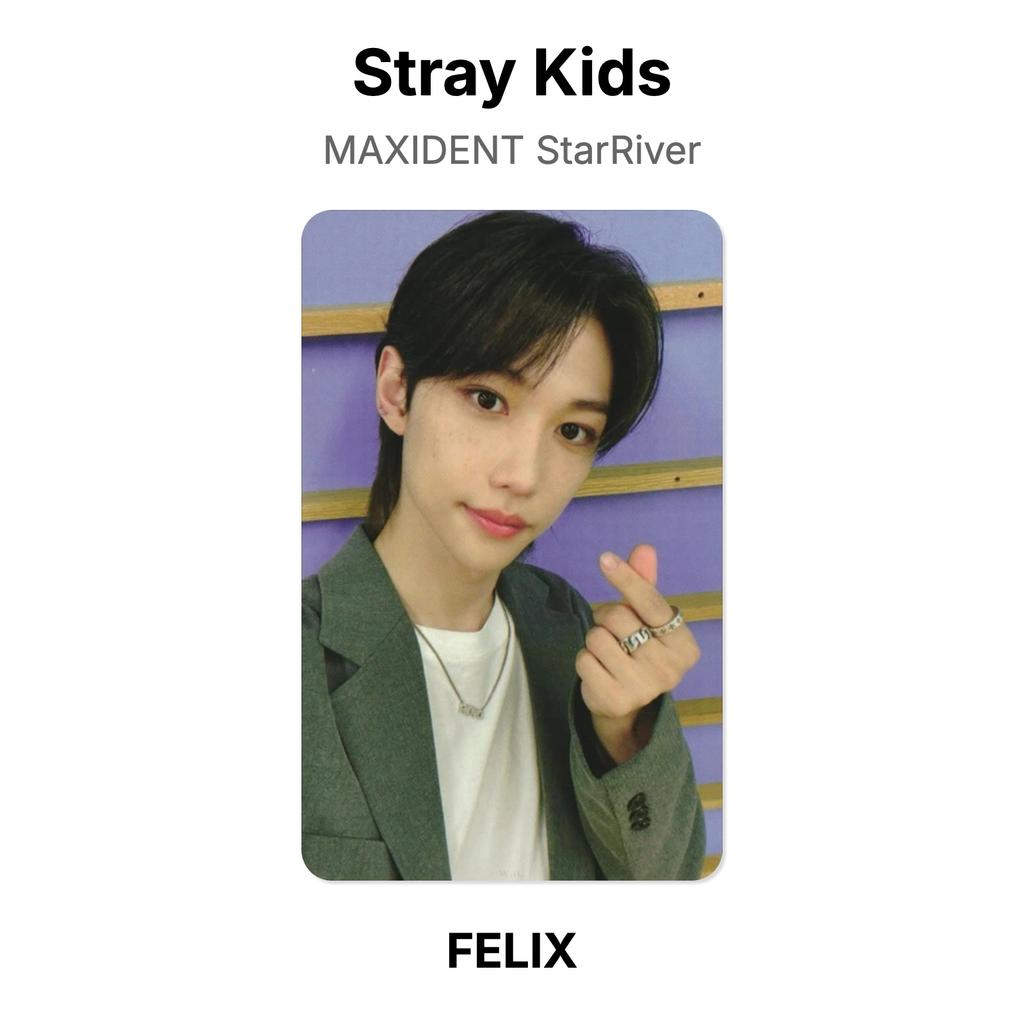 Stray Kids MAXIDENT StarRiver Official Photocard