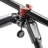 Manfrotto 190 Pro Aluminum 4 Maximum Height Folded Height Weight Load Capacity Head Not Lever Smartphone Clamp JP A00022BMN Tripod, Sections, 160cm,