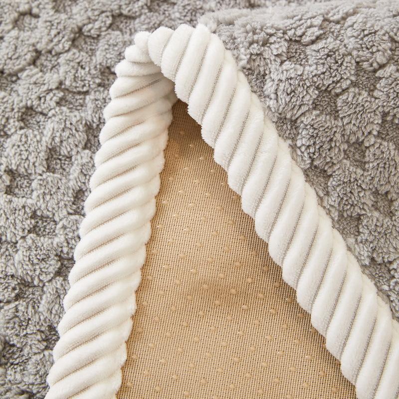 Simple Modern Sofa Cushion  New Non-Slip Sofa Cover Thickened Plush Autumn And Winter  Sofa Cover
