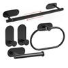 Stainless Steel Bathroom Hardware Set No-drill Towel Bar Holder Self-Adhesive Toliet Paper Holder Robe Hook Bathroom Accessories