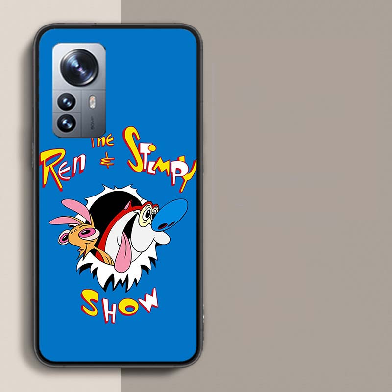 Anime Ren and S-stimpy Phone Case For Redmi Note 15 Pro 5G 14 13 12 Pro Plus 11 11T 11E 11S 10 Pro 10S 9 9S Cover Cell Clear Wit