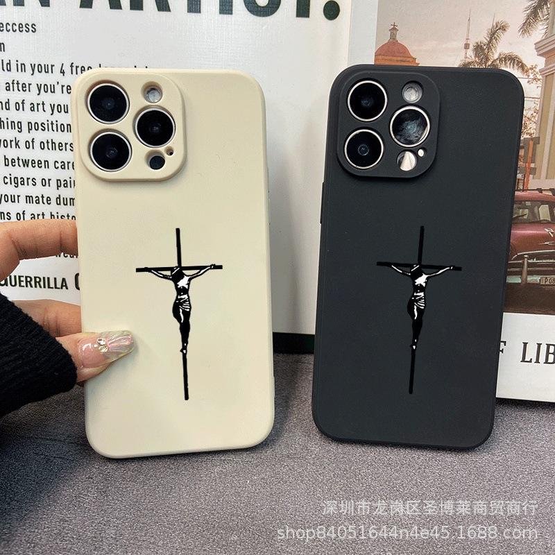 The new foreign trade model is suitable for iPhone15 mobile phone case 14PROMAX all-inclusive 13/11 anti-drop 16/15 protective case 17.
