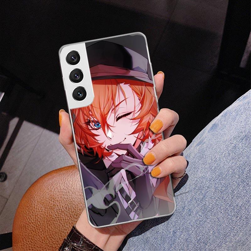 Bungo Stray Dogs Nakahara Chuuya Phone Case For Samsung Galaxy S24 S25 Edge S26 Ultra S23 S22 S21 Plus S20 FE + Personalized Pri