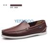 Fashion Male Classic Boat Shoes Leather Hot Sale New Men's Outdoor Walking Shoes Men Wedding Dress Shoes Lace-Up Fashion Men Loafers