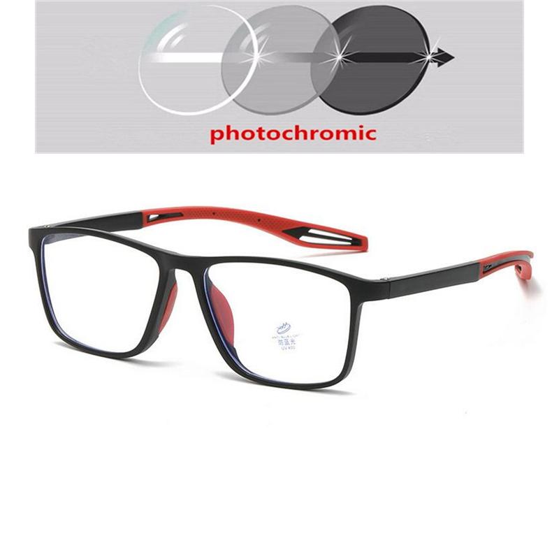 Sport Women Men Student Square Prescription Glasses For The Nearsighted Fashion Silicone Optical Spectacles 0 -1.0 -1.5 To -6.0