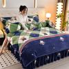 Four-Piece Set Of High-Gram Milk Fleece,4-Pcs Set Of Thickened Milk Fleece,4-Pcs Set Of Maternal And Infant Grade Farley Fleece, Class A