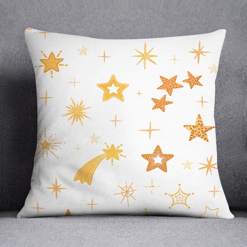 Square Decorative Pillowcase Abstract Pattern Living Room Sofa Cushion Waist Cushion Pillowcase Home Decoration 45cmx45cm