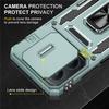 Case for Poco C85 - TPU+PC, Green, With Stand